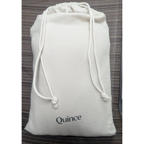 Quince Other - Quince 100% European Linen Double Flange Duvet Set Sand King/Cal 3PC Set -NEW-